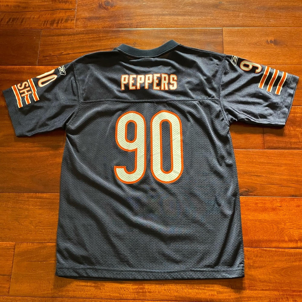 Peppers #90 Bears Reebok NFL Youth Large Jersey